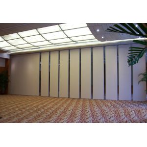 Retractable Temporary Operable Sound Proof Sliding Partition Walls Panel Width