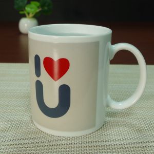 Promotional Items Color Changing Ceramic Mug Porcelain Coffee Mug