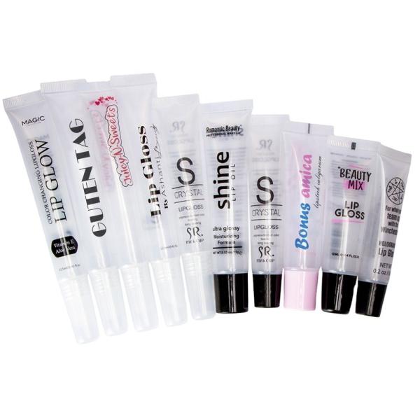 15ml 20ml BB Airless Cosmetic Packaging Tube Dia 35mm Screw And Flip Top Cap