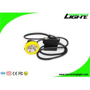 ABS Silicone 1.67W 7.8Ah Corded Led Cap Lamp 10000Lux Rechargeable Li Ion