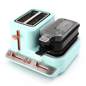 New product breakfast maker toaster frying Pan Boiler 3in 1 breakfast maker