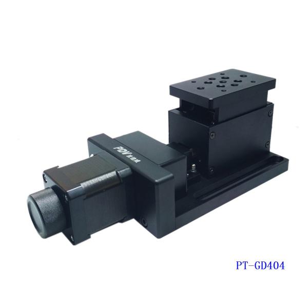 Quality 10mm Travel Linear Slide Axis Motorized Lab Jack With Grinding Screw wholesale