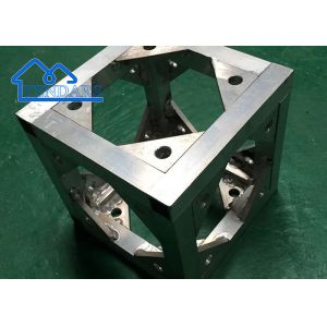 Easy Portable Exhibition Aluminum Stage Curved Truss For Exhibition Display,