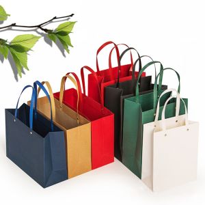 China OEM Retail Paper Bags With Handles , HY Custom Carrier Bags on sale