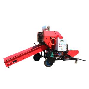 Fully Automatic Round Farm Silage Baler And Packing Machine For Farm