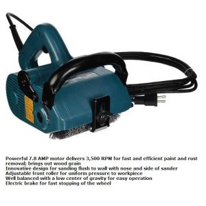 Easy Operation Nylon Roller Brush Low Center Gravity For Wood Polishing