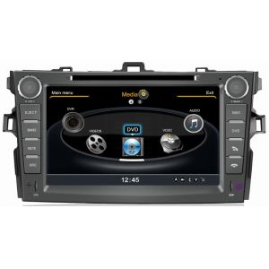 Ouchuangbo Toyota Corolla 2007-2011 audio MP3 media palyer with BT 1080P DVD gps
