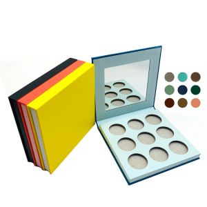12colors Empty Eye Shadow Palette cuatomized palette with mirror