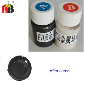 High Strength Epoxy AB Glue with Shear Strength ≥12 in White & Black for Room