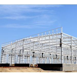 Prefabricated Large Span Steel Structure Workshop Warehouse Windproof