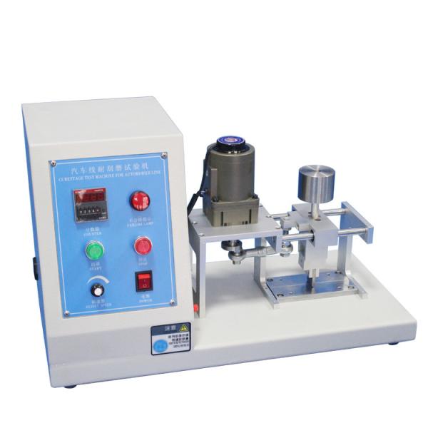 Quality ISO 6722 15.5mm Wire Scratch Grinding Testing Machine wholesale