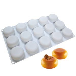 China Mousse Silicone Cake Mold Custom Round DIY For Cake Decorating on sale