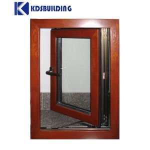 KDSBuilding Sound Proof Aluminum Clad Wood Window with Double Glazed Glass alloy
