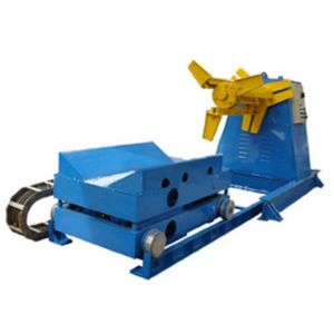 Cheap 5 Tons Capacity Steel Coil Decoiler With 4KW Power Motor Controlling System for sale