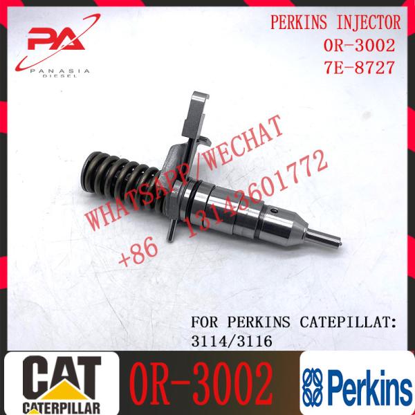 Quality 3114 3116 Engine Diesel Fuel Injector 7E-8727 7E8727 0R3002 0R-3002 For Excavator 205B 213B 214B 224B E110B E120B E240B wholesale