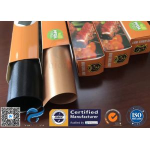 Eco Friendly Reclaimed Ptfe Coated Glass Cloth 0.25mm Thickness