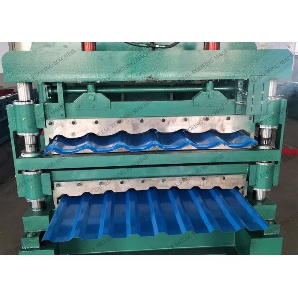 Quality 1250mm Double Layer Forming Machine Cr12 Double Deck Roll Forming Machine wholesale