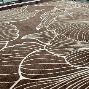 Personalized Nylon Printed Carpet with UV-resistant Cut Pile Construction