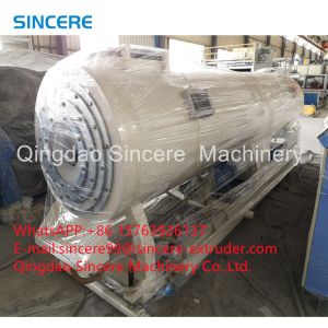 Single Screw Casing Hollow PVC Connection Pipe Manufacturing Making Machine