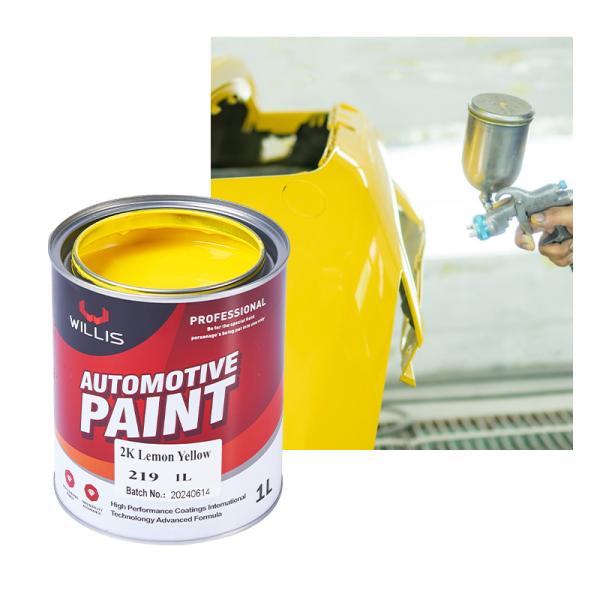 High Performance 2K Solid Paint with Acrylic Resin for Spray Application and 2