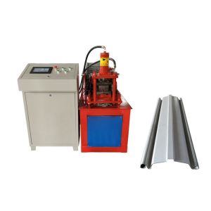 Galvanized Steel Shutter Door Roll Forming Machine Flexible With Punching Holes