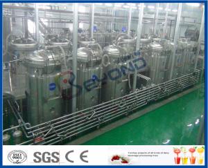 China Tubular UHT Sterilizing Mango Processing Line With Aseptic Filling Machine on sale