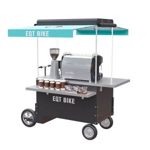 Cheap 48V 350W Manual Control 500KG Coffee Vending Cart for sale
