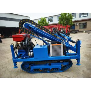 Cheap 100m Crawler Mounted Drilling Machine For Heavy And Deep Hole Drilling for sale