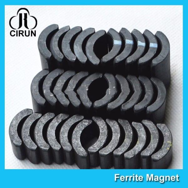 Quality Powerful Ceramic Ferrite Arc Magnet Sintered Permanent Magnets Customized wholesale
