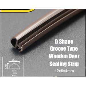 Extrusion Rubber Seal Tape for Wooden Door Window Frame PVC TPE Silicone D