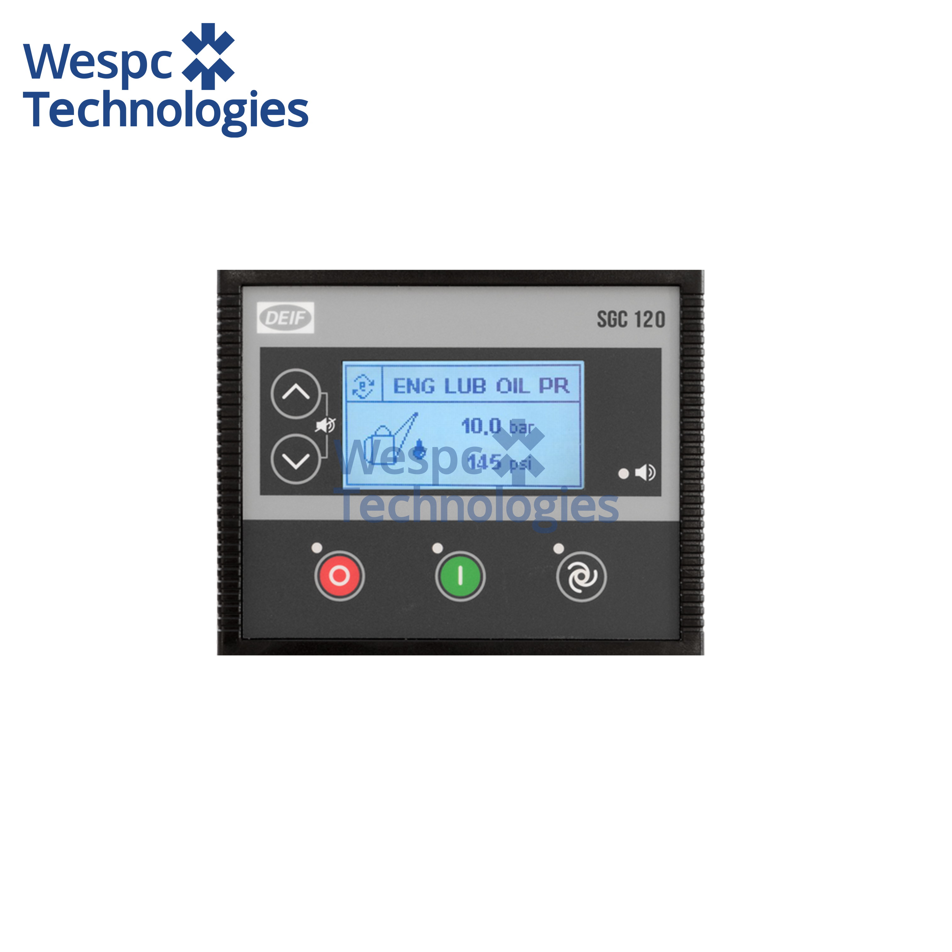 China WESPC Original SGC120 Genset Controller AMF Remote Monitoring CAN Modbus LCD on sale