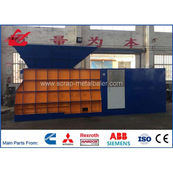 Automatic Control Scrap Metal Shear Hydraulic Waste Steel Pipes Tanks Cutting Machine