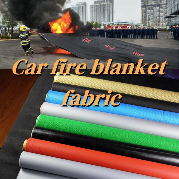 Quality Suntex Composite Factory Car Fire Blankets Thermal Resistance Of 550C/1000C wholesale