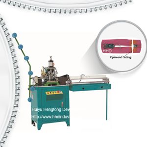 Semi-automatic Auto Nylon Zipper Open End Cutting Machine with 1900pcs/60cm/H