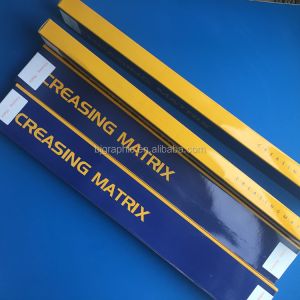 Pressboard GRB0.5 x 1.9mmP Creasing Matrix CE Certified 10mm Width White Locator