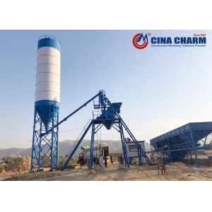 Hopper lift hzs 35 concrete batching plant Hopper material feeding Concrete