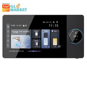 Cheap Glomarket 8 Inch Tuya Smart WiFi Zigbee Gteway Scene Music Play Multi-functional Smart Control Panel Central Controller for sale