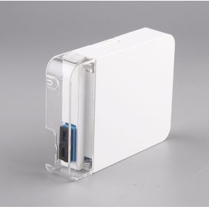 Wallmount 2 Cores SC Duplex Fiber Optic Terminal Box for FTTH Indoor IP55