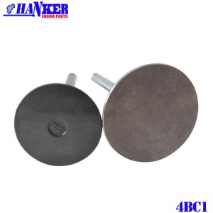 China 4BC1 Diesel Engine Valve Nitrided Polished Exhaust & Inlet Valve on sale