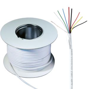 PVC Insulation Material Composite Alarm Security Cable Unshielded Shielded CCA