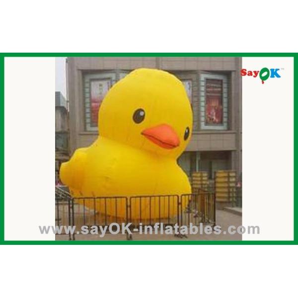 Quality Big Inflatable Yellow Duck Inflatable Cartoon Model Water Pool Toys wholesale