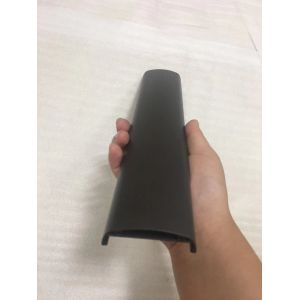 China Matt Steel Grey Anodized CNC Machining and Assembling Aluminum Tube on sale