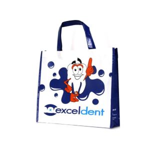 Simple Design PP Non Woven Shopping Bags , Laminated Non Woven Fabric Carry Bag