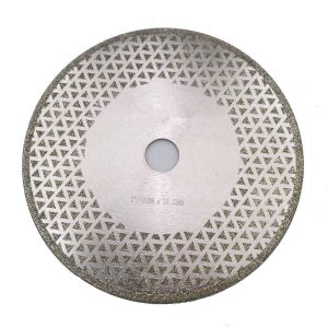 Cheap 7 Inch Electroplated Diamond Cutting &amp; Grinding Blade Both Side Coated For Granite Marble for sale