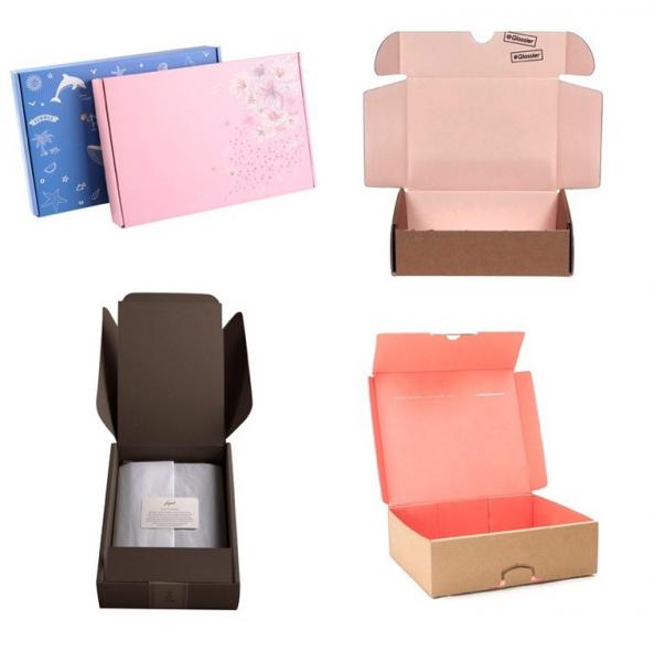 Quality Custom Corrugated Shipping Packaging Subscription Colored Mailer Boxes wholesale