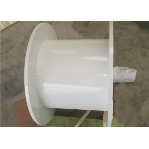 Q355D Marine Crane Fiting Cable Winding Drum 1700mm Covered With Zinc And Paint