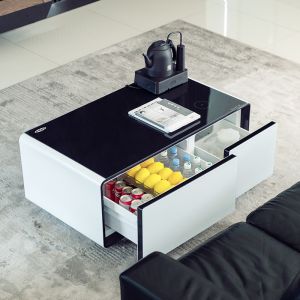 Cheap Modern Design Style Smart Furniture Wine Cooler with Multifunctional Coffee Table for sale