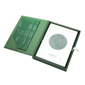 Custom Logo Empty Cardboard Journal Planner Book Notebook Gift Packaging Box