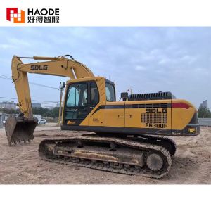China Famous Brand SDLG 30 Ton Medium Excavator E6300F Crawler Excavator with