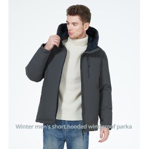 China Dark Light Collided Casual Winter Jacket Business Casual Coat Two Faced on sale